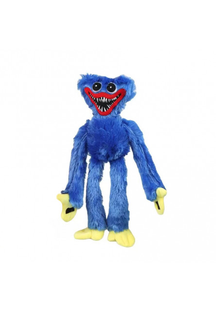 Plyšové strašidlo modré - Huggy Wuggy - Poppy Playtime - 45 cm