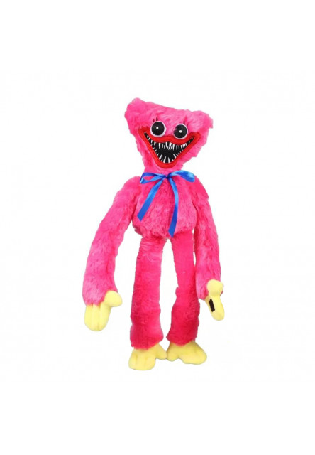 Plyšové strašidlo ružové - Huggy Wuggy - Poppy Playtime - 45 cm