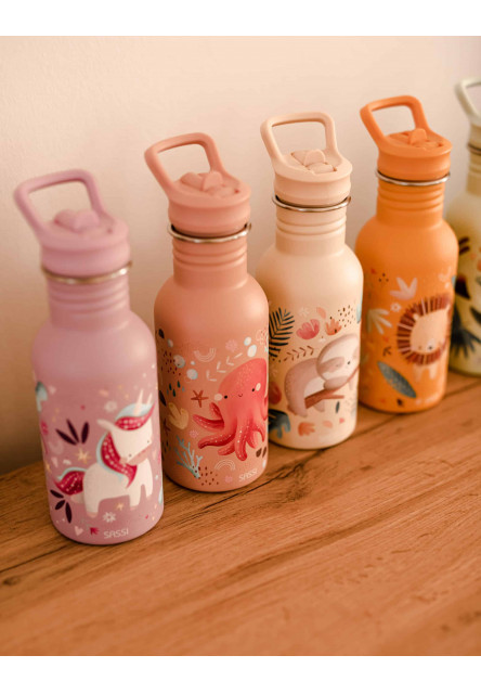 Nerezová fľaša  - 500ml - sloth