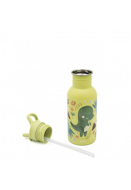 Nerezová fľaša  - 500ml - dinosaur