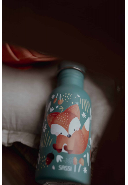 Nerezová fľaša  - 500ml - fox