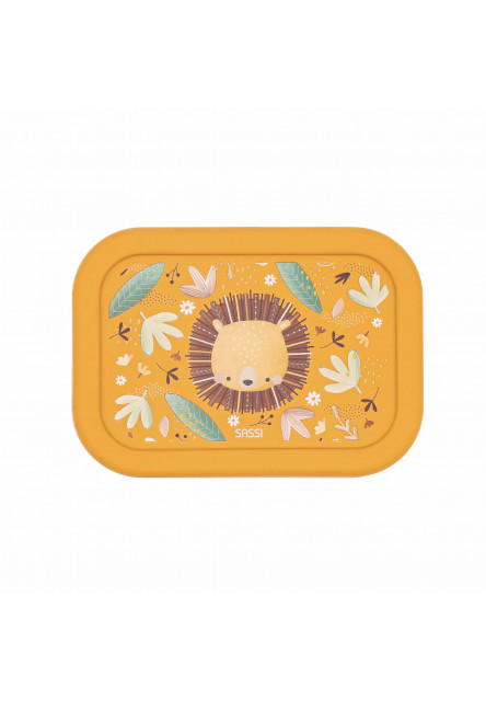 Silikónový desiatový box  - lion