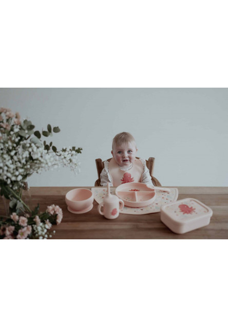 Silikónový desiatový box  - octopus