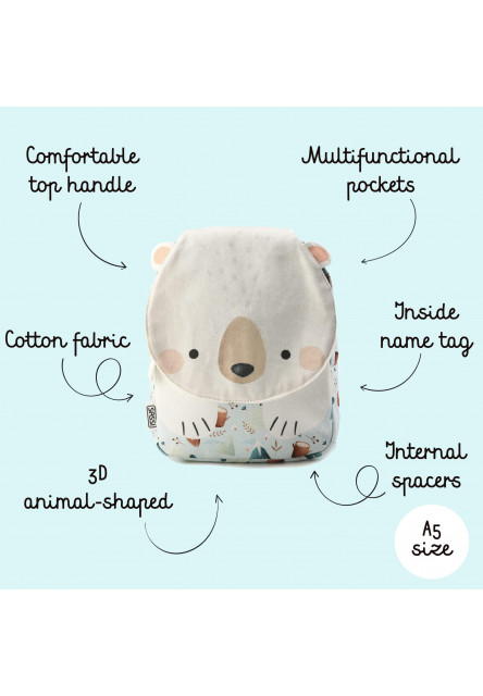 Mini batoh  - bear munchy