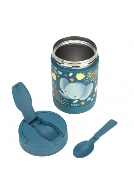 Detská termoska na jedlo  - chewy the elephant - 350ml