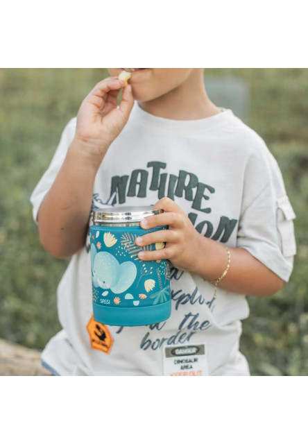 Detská termoska na jedlo  - chewy the elephant - 350ml