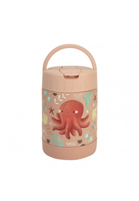 Detská termoska na jedlo  - slurpy the octopus - 350ml