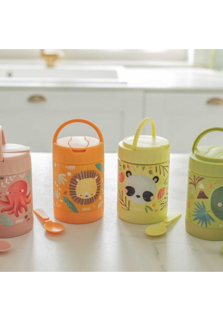 Detská termoska na jedlo  - slurpy the octopus - 350ml