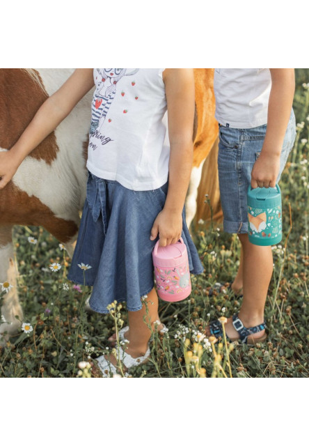 Detská termoska na jedlo  - crunchy the fox - 350ml