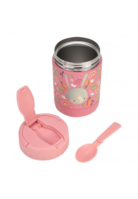 Detská termoska na jedlo  - fluffy the rabbit - 350ml
