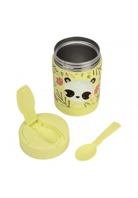 Detská termoska na jedlo  - gnummy the panda - 350ml