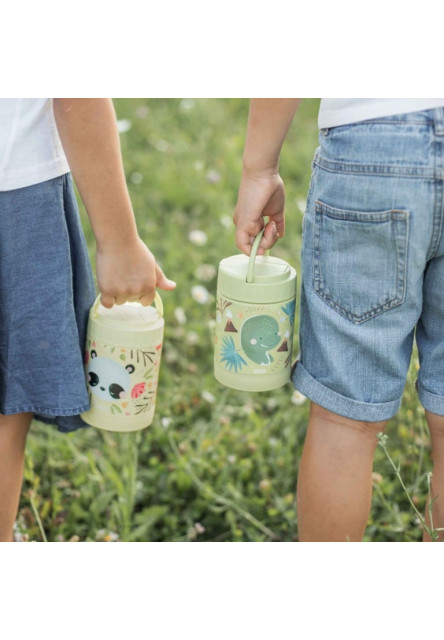 Detská termoska na jedlo  - gnummy the panda - 350ml