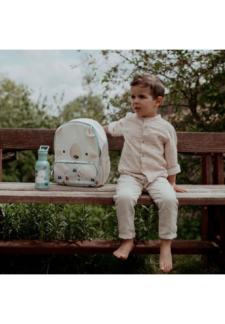 Termofľaša so slamkou  - munchy the bear - 350ml