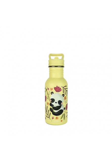 Nerezová fľaša  - gnummy the panda - 500ml