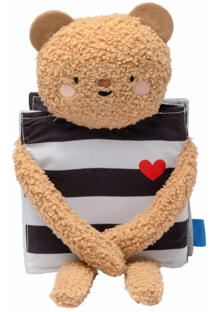 Medvídek plyšový s knížkou Snuggle Bear
