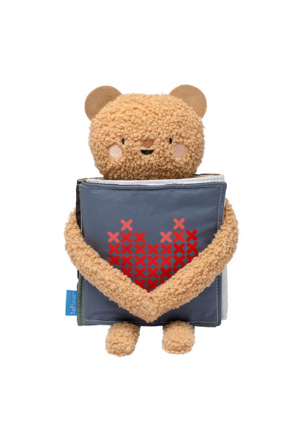 Medvídek plyšový s knížkou Snuggle Bear