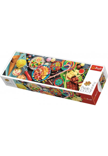 Trefl puzzle Panoráma  sladké pochúťky 1000