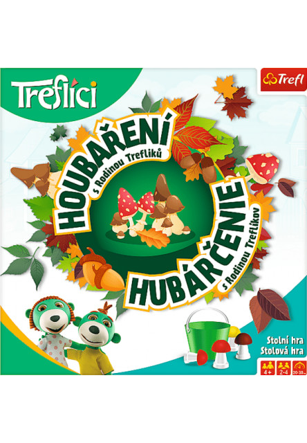 Trefl GAME Mushrooms picking with Treflik Family CZ SK