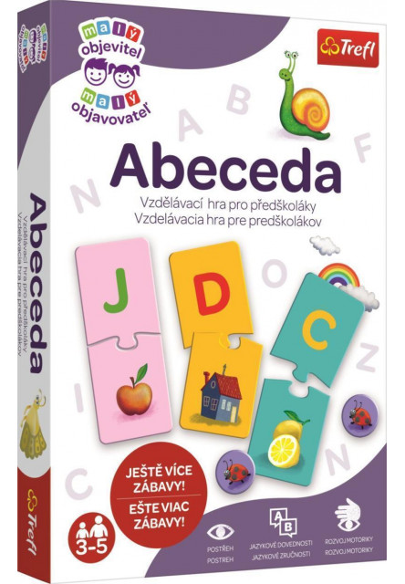 Trefl Malý objaviteľ: Abeceda, Nová verzia SK/CZ