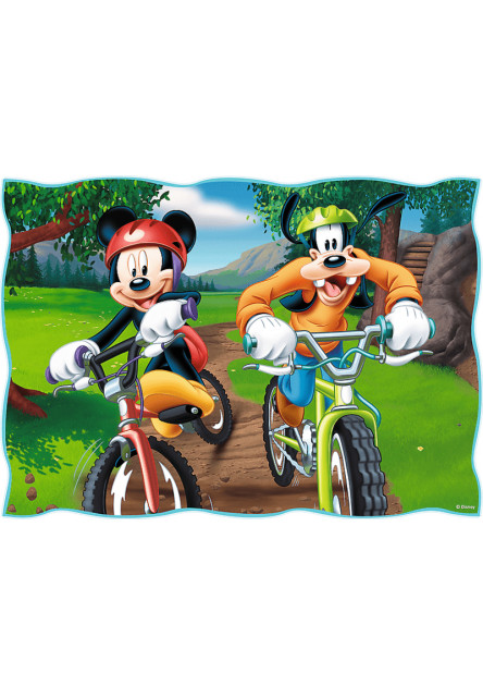 Trefl Puzzle 4v1 - Mickeyho pekný deň  / Disney Standard Characters