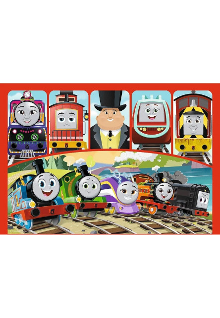Puzzle 4v1 - Úžasný Tom / Thomas and Friends