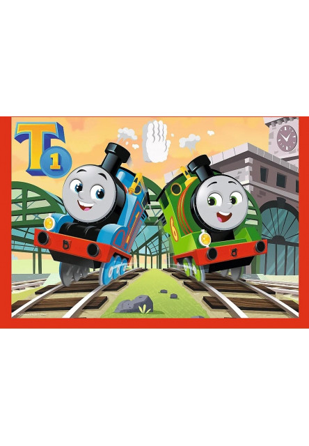 Puzzle 4v1 - Úžasný Tom / Thomas and Friends