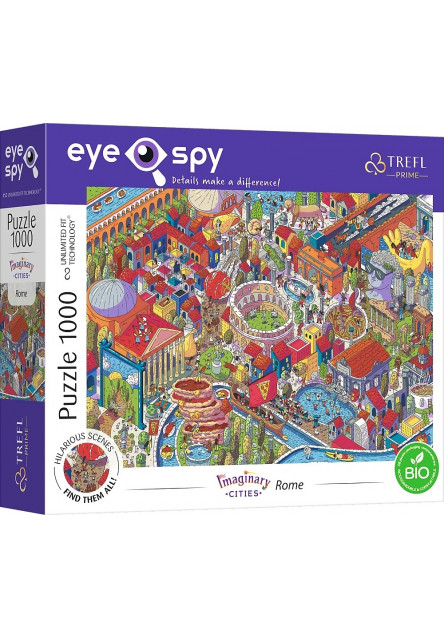 Trefl Puzzle Eye-Spy Sneaky Peekers, Rím 1000 dielikov