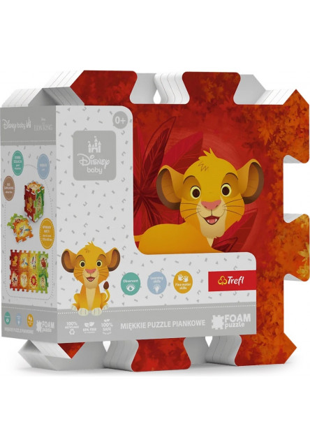 Trefl Penové puzle Leví kráľ