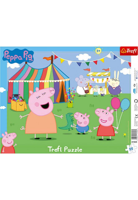 Trefl Puzzle Prasiatko Peppa 25 dielikov