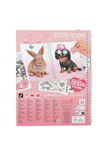 Kreatívny zošit Dress me up CUTE ANIMALS