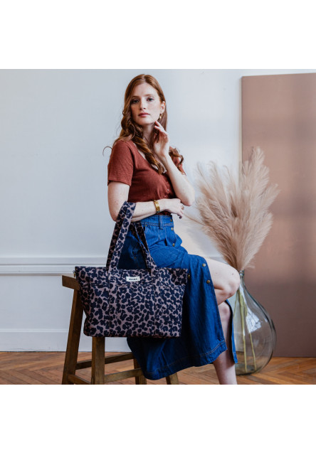 Přebalovací taška Madrid Leopard