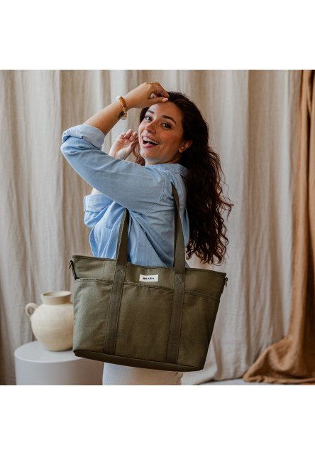 Prebaľovacia taška Madrid Seagrass