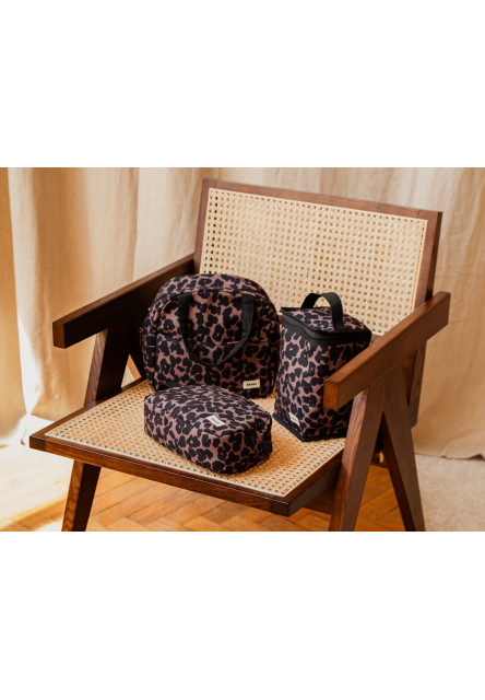 Toaletná taška Leopard