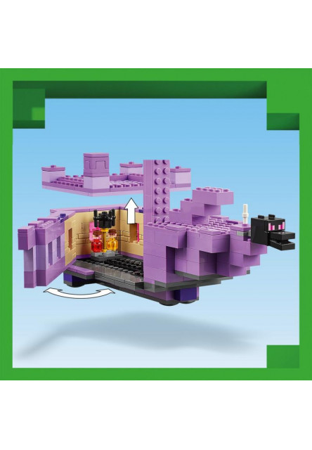 Drak z Enderu a loď z Endu