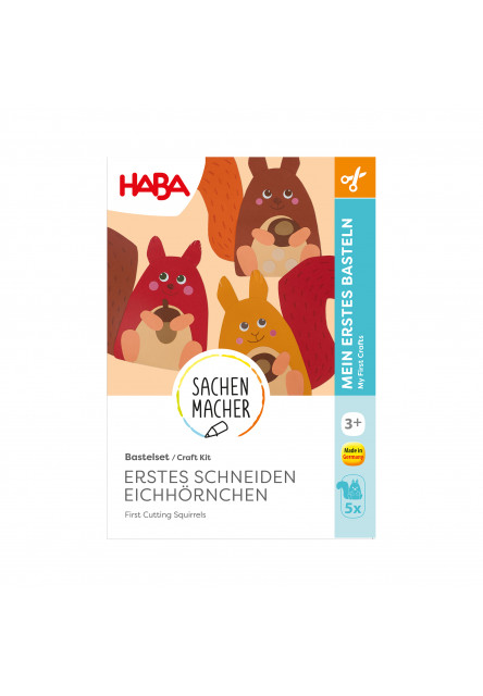 Kreatívna sada Prvé strihanie veveričiek