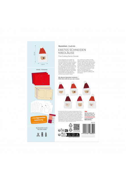 Kreatívna sada Prvé strihanie Mikulášovia