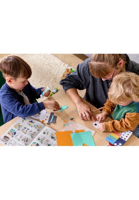 Kreatívna sada Okenný obrázok Snehuliak