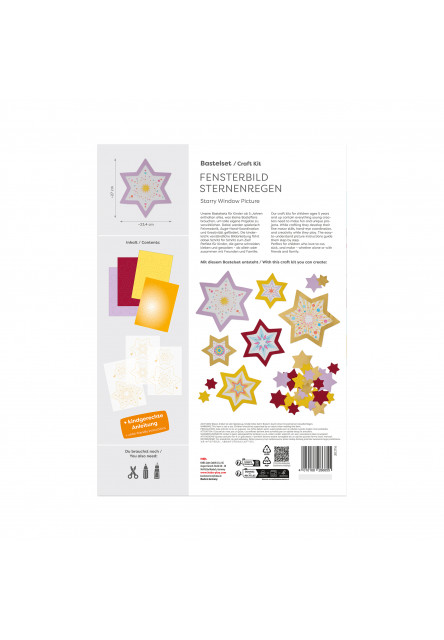 Kreatívna sada Okenný obrázok Hviezdna obloha