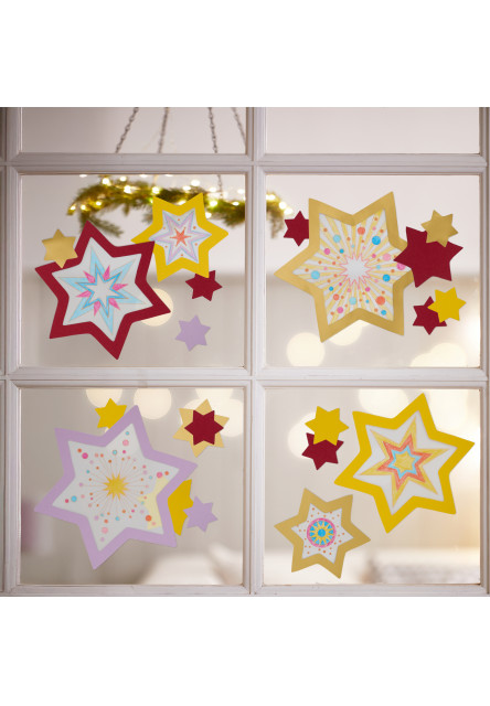 Kreatívna sada Okenný obrázok Hviezdna obloha