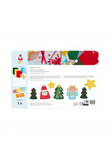 Kreatívna sada Prvé nalepovacie vianočné motívy