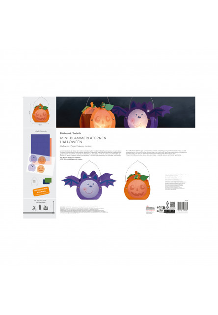 Kreatívna sada Lampáš so sponkou Halloween