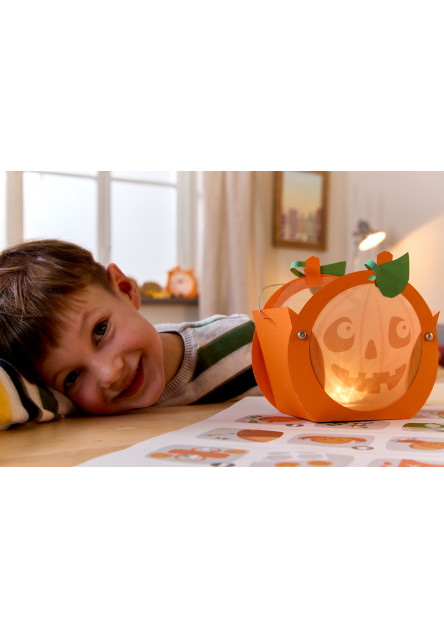 Kreatívna sada Lampáš so sponkou Halloween