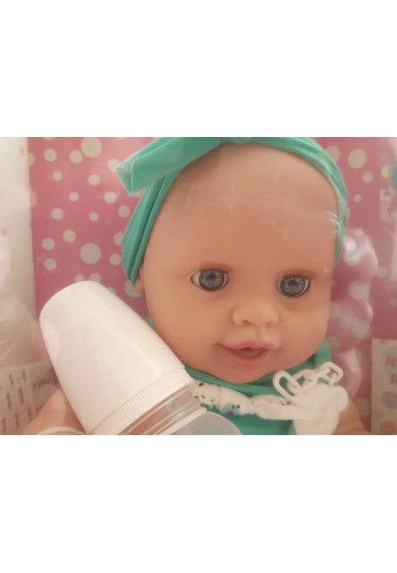 Interaktivní panenka s příslušenstvím Baby Susú Aquamarine