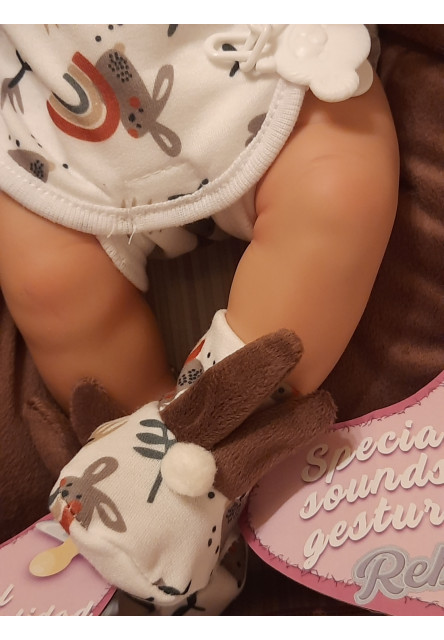 panenka miminko Newborn Special Boutique Doll s příslušenstvím 45cm chlapeček