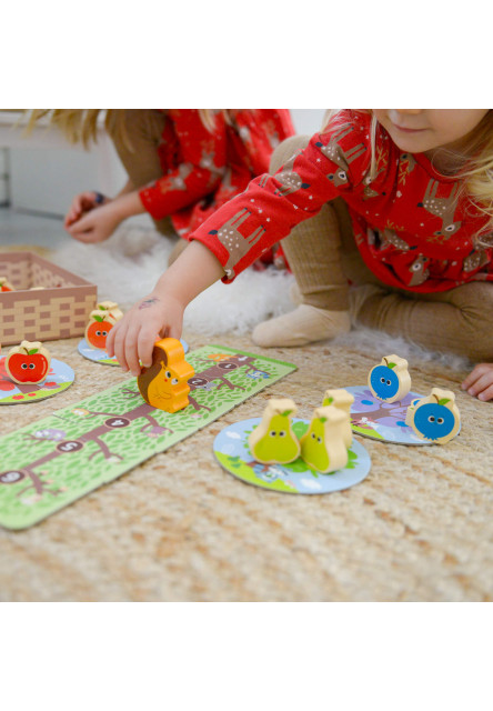 Hra Ovocný sad a veverka