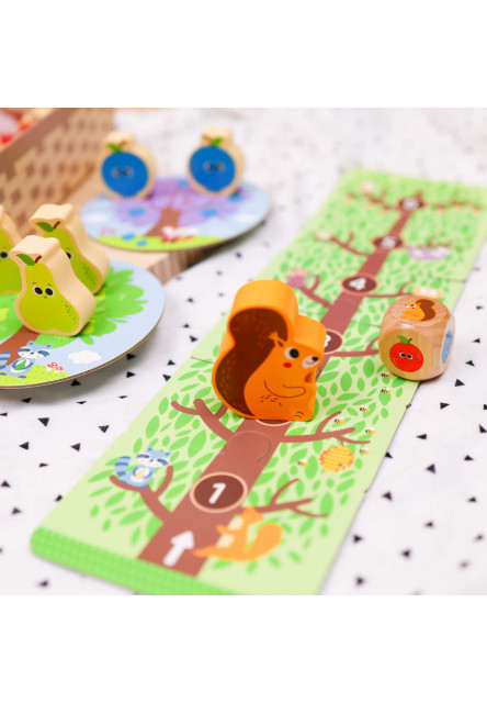 Hra Ovocný sad a veverka