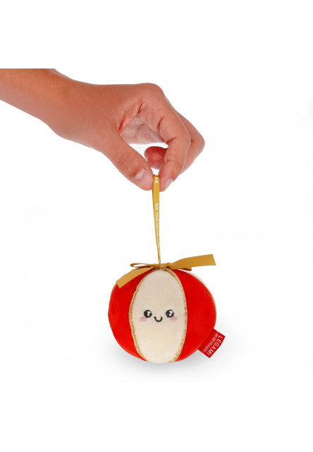 Plyšová dekorácia Legami Plush Christmas Decoration - Oh-Oh-Ohrnaments - Ball