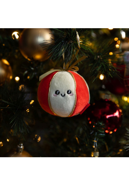 Plyšová dekorácia Legami Plush Christmas Decoration - Oh-Oh-Ohrnaments - Ball