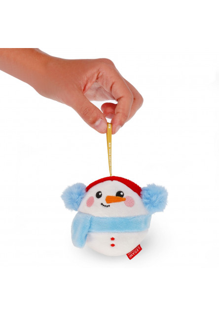 Plyšová dekorácia Legami Plush Christmas Decoration - Oh-Oh-Ohrnaments - Snowman