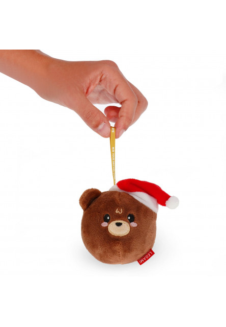 Plyšová dekorácia Legami Plush Christmas Decoration - Oh-Oh-Ohrnaments - Teddy